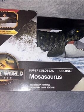 Jurassic World Rebirth Super Colossal Mosasaurus Action Figure 🆕